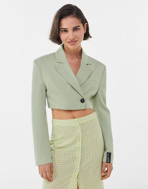 Cropped Blazer