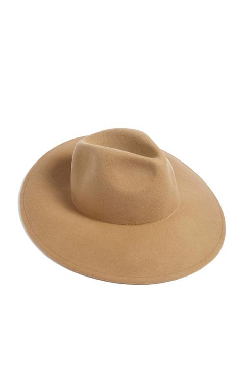 Wide Brim Fedora Hat