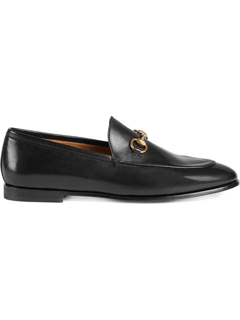 Gucci - Gucci Jordaan Leather Loafers