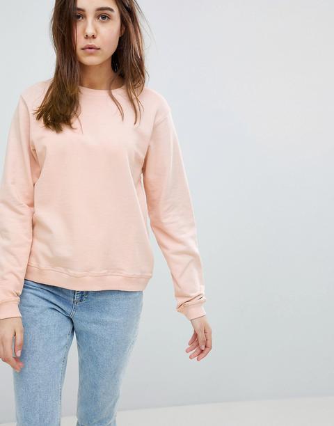 Asos Design - Felpa Rosa - Rosa