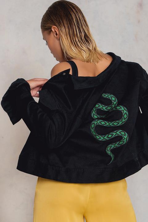 Snake Embroidery Jacket