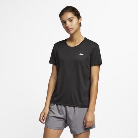 Nike Miler Women's Short-sleeve Running Top - Black