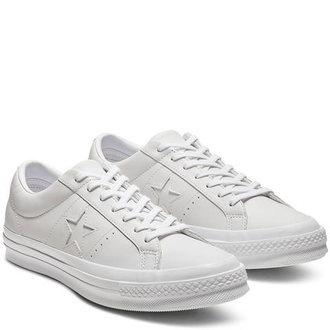 Converse One Star Leather Low Top White 
