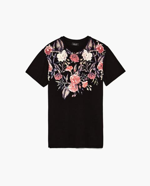 Camiseta Flores