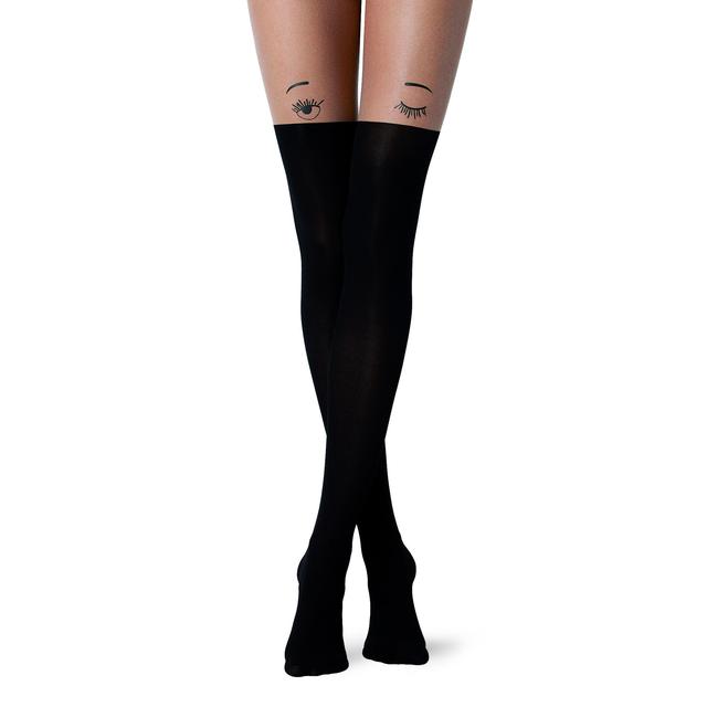 Collant Longuette Con Stampa Occhi from Calzedonia on 21 Buttons