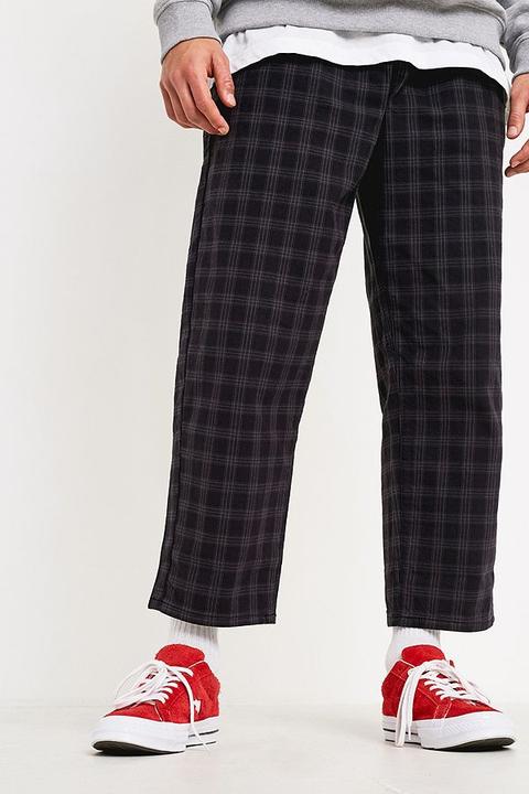 dark grey checkered pants