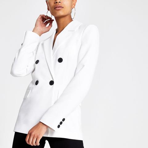 double breasted boyfriend coat