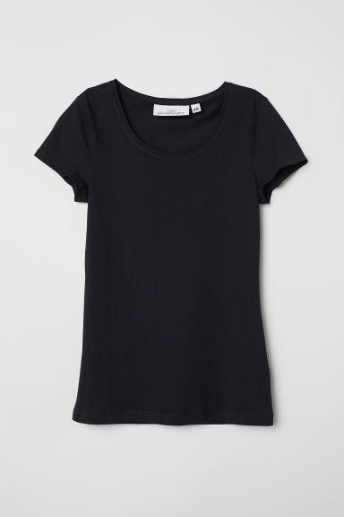 H & M - T-shirt - Black