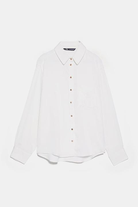 Camicia Effetto Stropicciato
