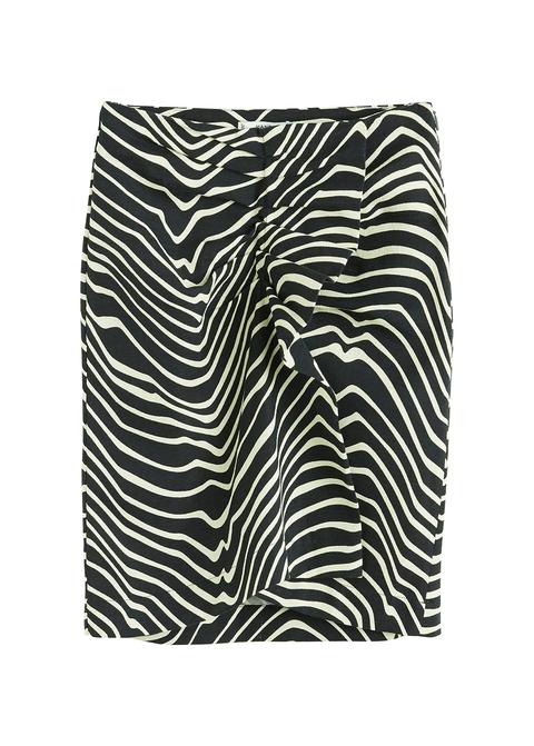 Bedruckter Rock Mit Zebra-motiv