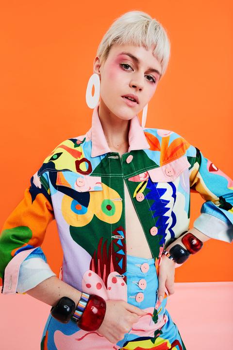 Chaqueta Multicolor