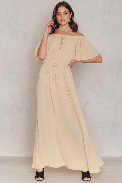 Off Shoulder Maxi Dress