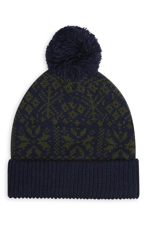 Fairisle Bobble Beanie