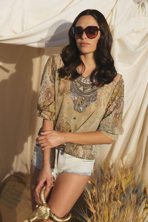 Camicia Stampa Paisley
