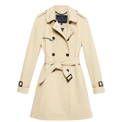 Ambrose Trench Coat from Jack Wills on 21 Buttons