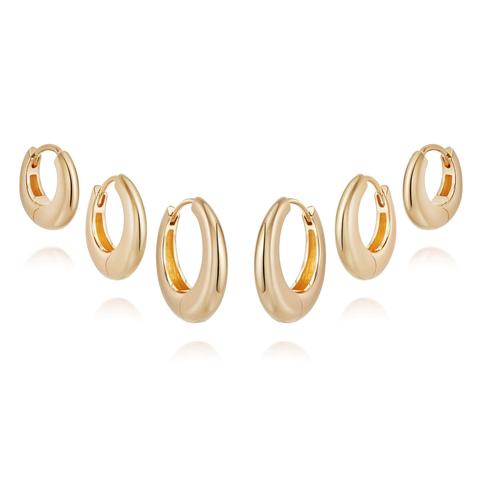 Estée Lalonde Dome Trio Earring Layering Set