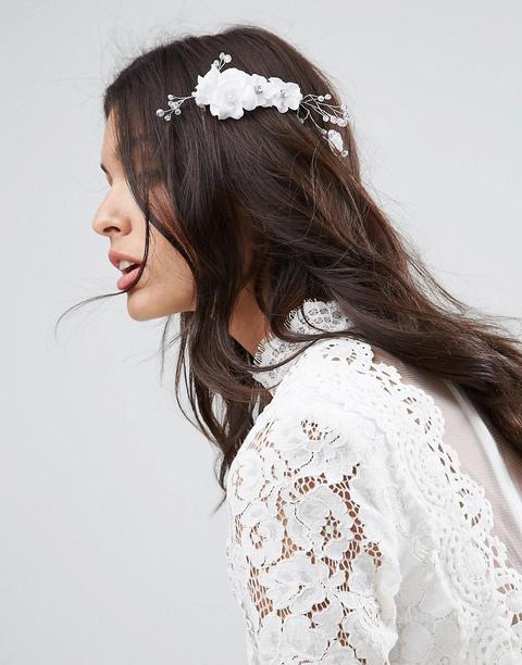 Corona Con Diseño Floral De Asos Bridal