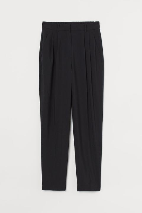 Tailored Trousers - Black