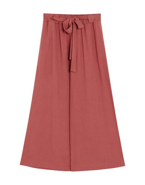 Pantaloni Culotte Basic Cintura