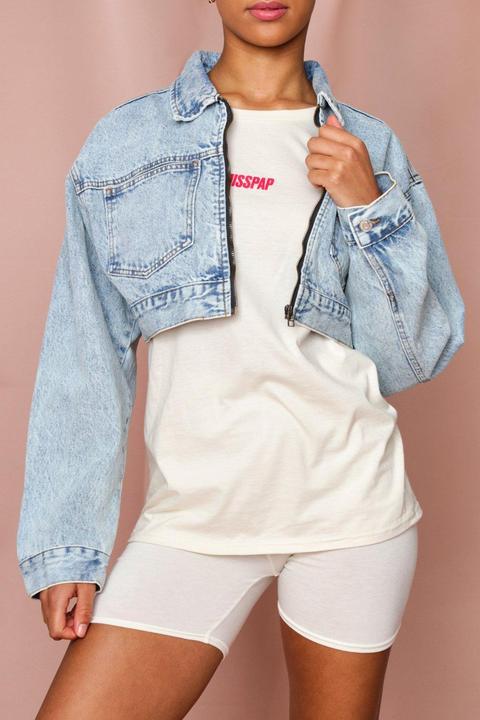 Cropped Denim Jacket