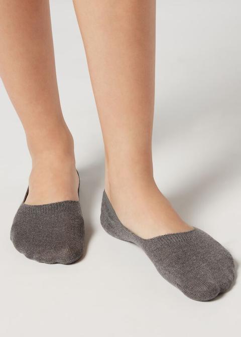 Calcetines Invisibles Unisex Con Cachemira