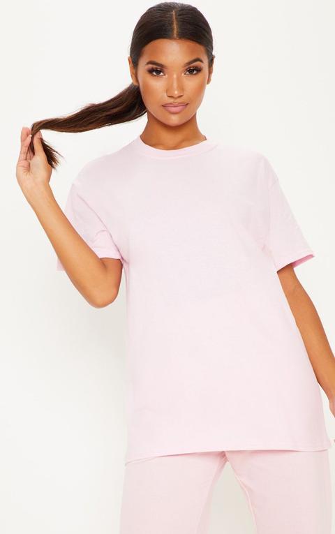 Light Pink Boyfriend T Shirt