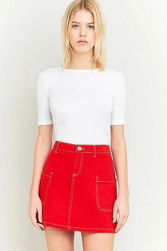 Bdg Side Pocket Pelmet Skirt - Womens M