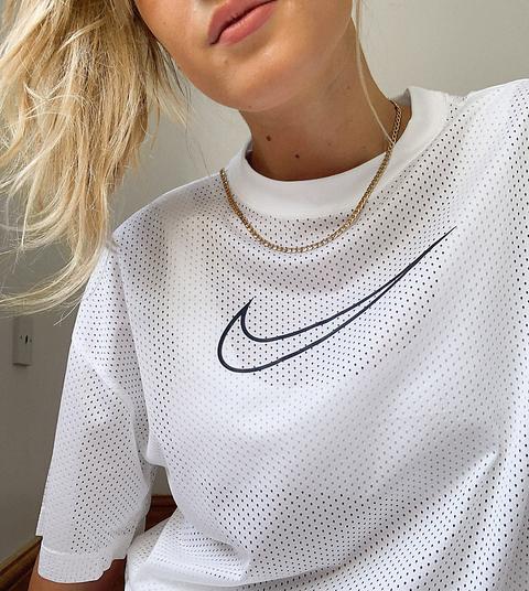 Nike Swoosh T-shirt In White