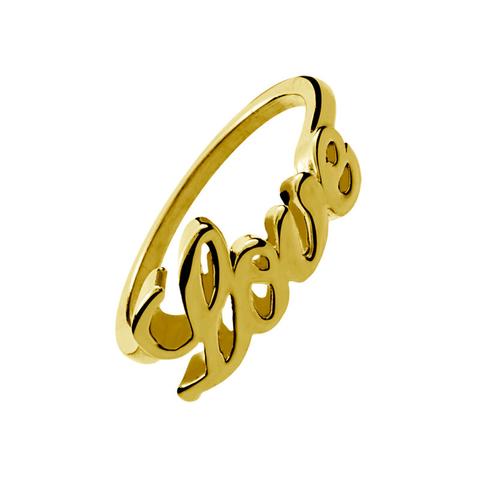 Anillo Love Oro