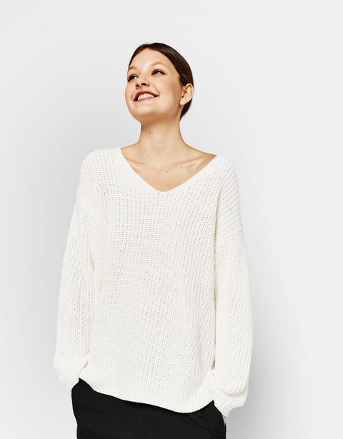 Pullover Oversize Collo A V