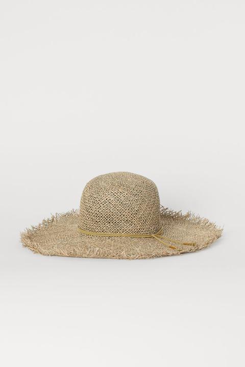 H & M - Cappello In Paglia - Beige