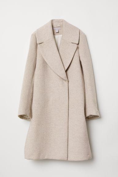 H & M - Cappotto A Doppio Petto - Beige