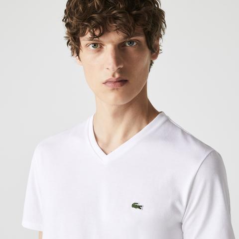 Camiseta Cuello Pico Algodón Pima