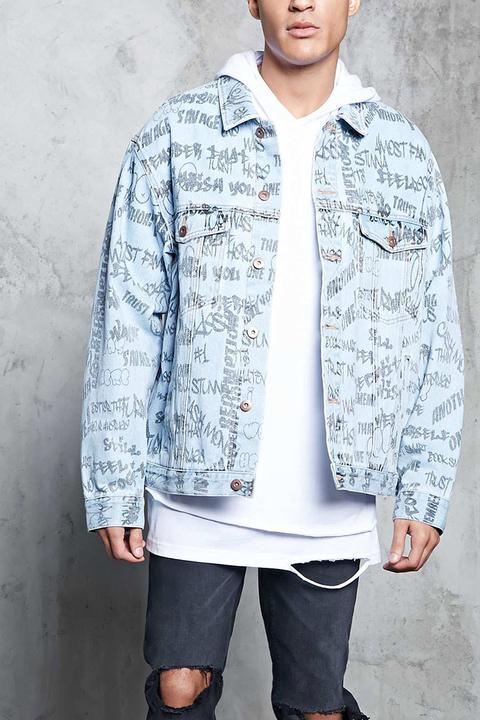 Graffiti Denim Jacket