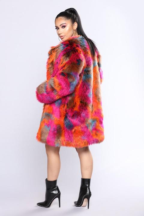 fashion nova fur coat