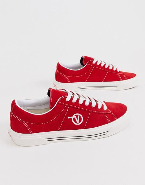 Vans - Sid Dx - Scarpe Di Tela Rosse - Rosso di ASOS su 21 Buttons