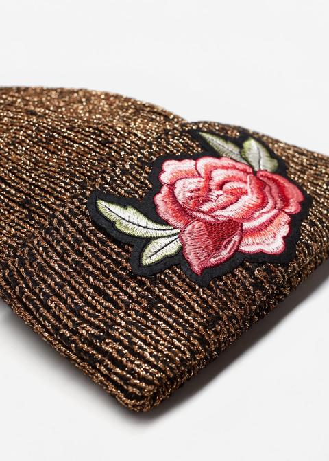 Gorro Bordado Floral