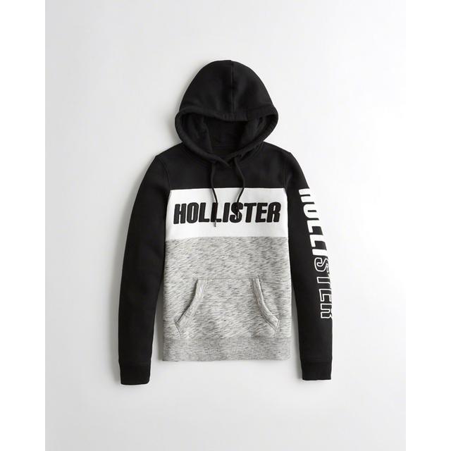 colorblock hoodie hollister