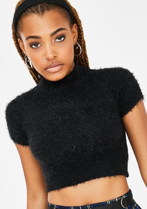 The Come Up Crop Sweater