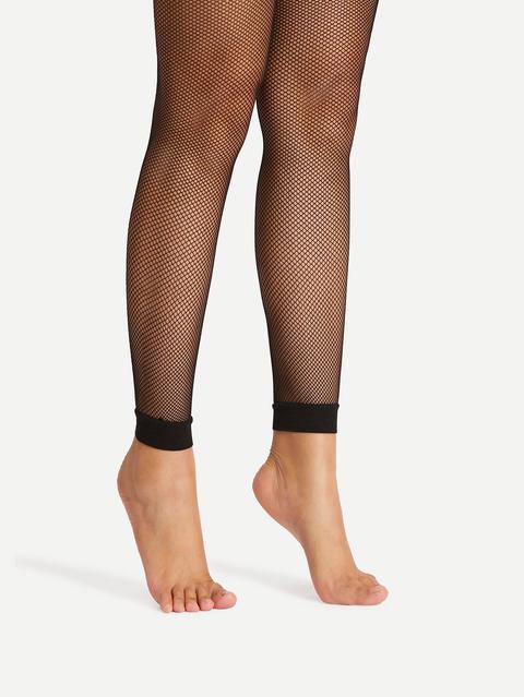 Footless Fishnet Tights