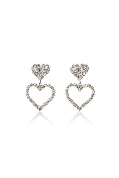 Pendientes Bling Heart