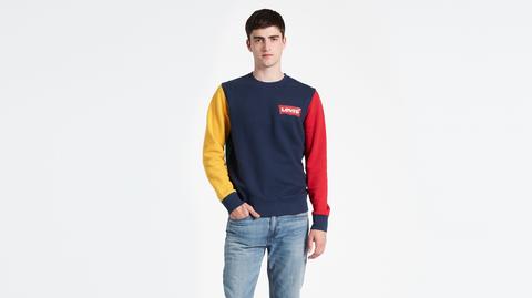 levi's modern crewneck sweatshirt