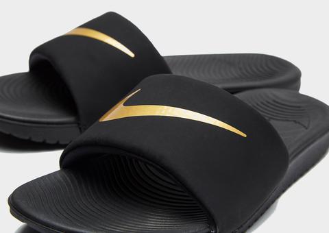Nike Kawa Slides Junior - Black - Kids 