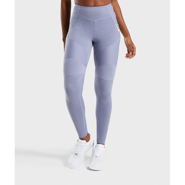 Gymshark True Texture Leggings - Steel 