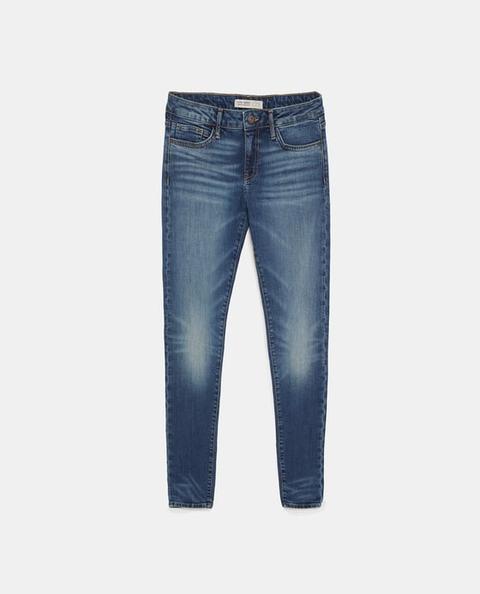 Jeans Z1975 Con Orlo Effetto Stropicciato