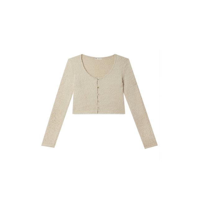 Chaqueta Punto Efecto Pelo de Stradivarius en 21 Buttons