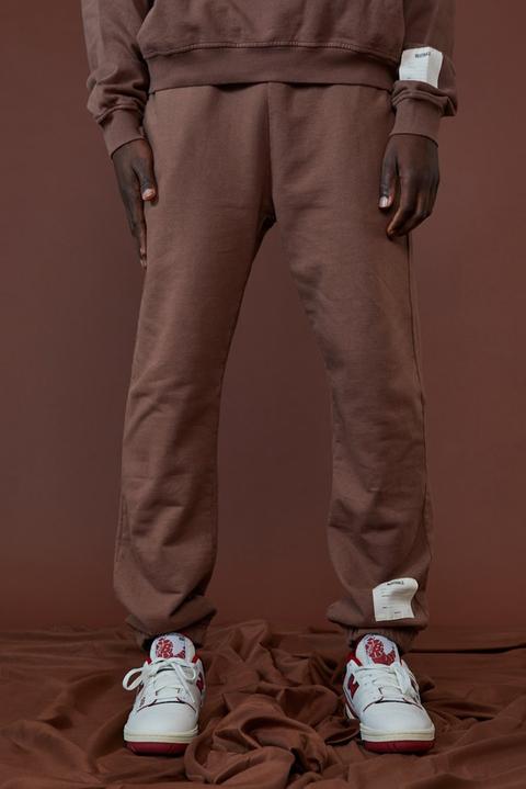 Brown Cuffed Joggers