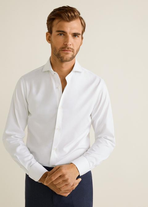 Camisa Tailored Slim-fit Algodón