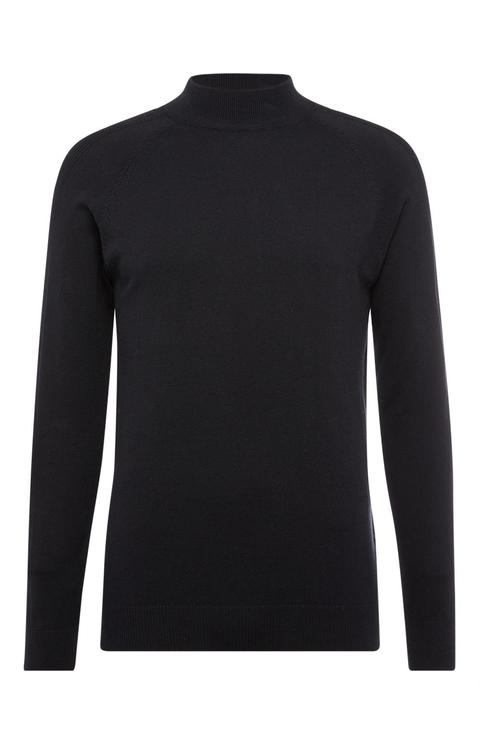 Black Turtle Neck Sweater