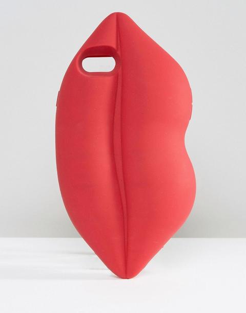 Funda Para Iphone 7 Con Labios Rojos De Lulu Guinness